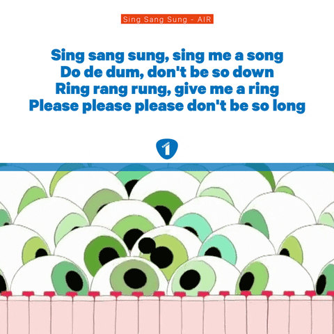 sing, sang, sung